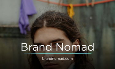 BrandNomad.com - Creative brandable domain for sale